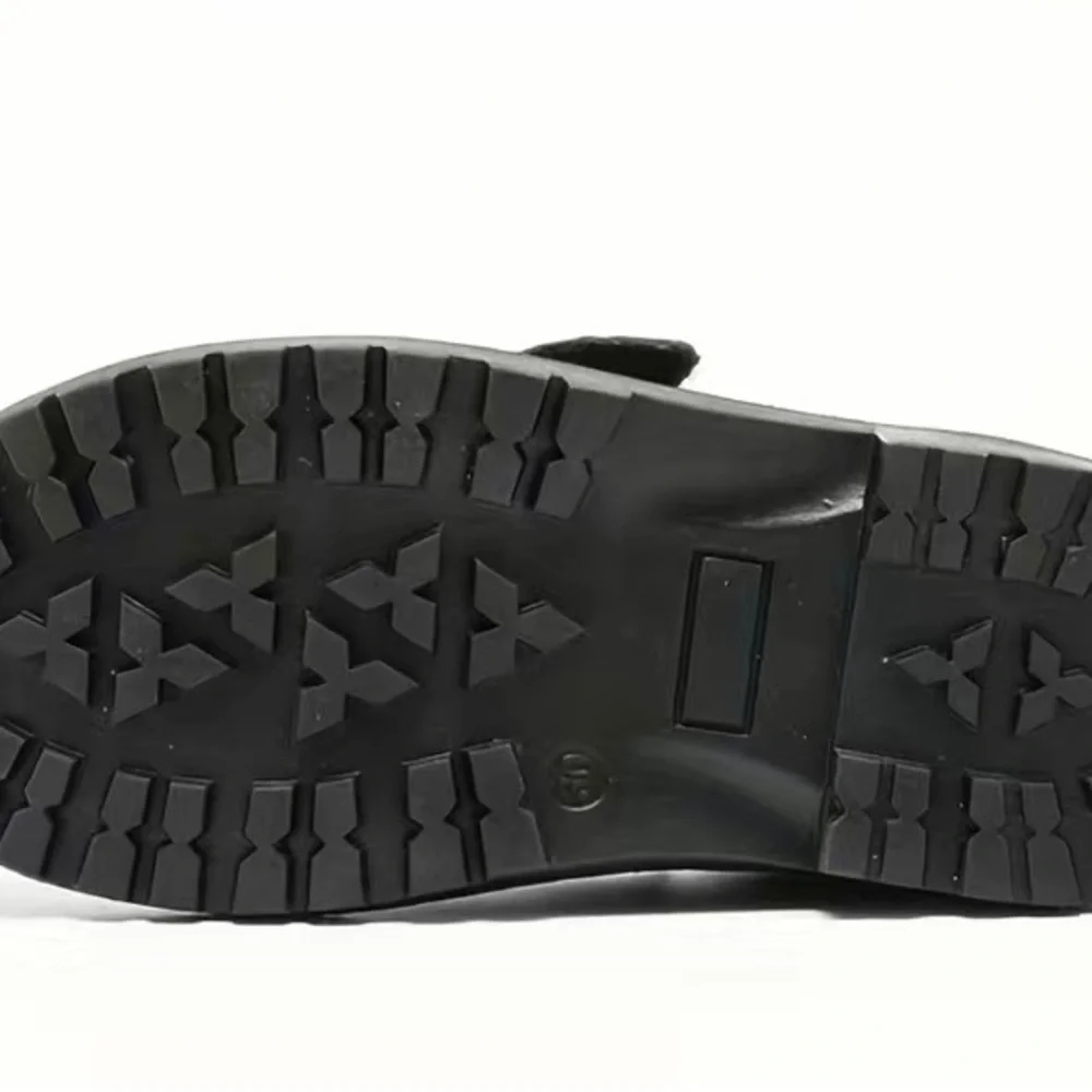Casual Classic Low Top Black Shoes For Boys Anti Soft Sole For Performance Party